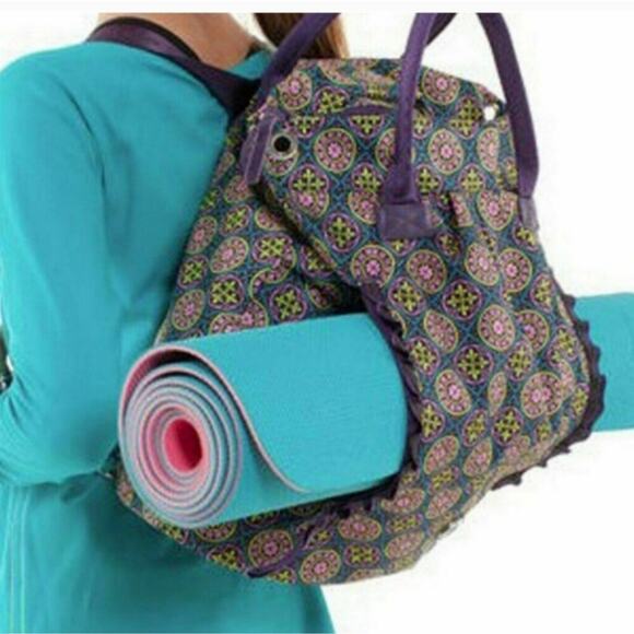 IVVIVA Athletica Lululemon NWT Yoga Tote Prepared Convertible Large Backpack Bag - Picture 1 of 16